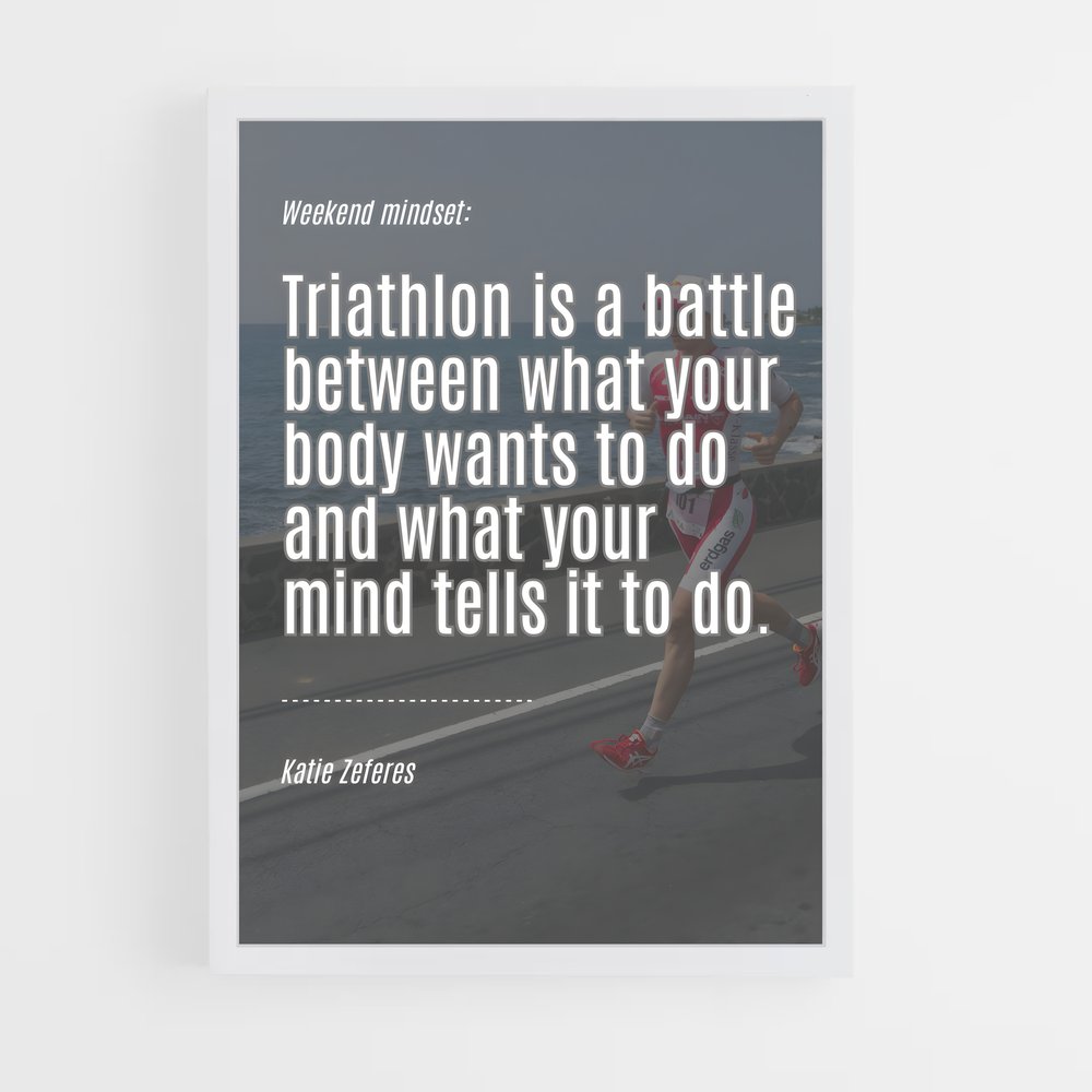 Poster Weekend Rush – affiche Athlétisme (vue 3)